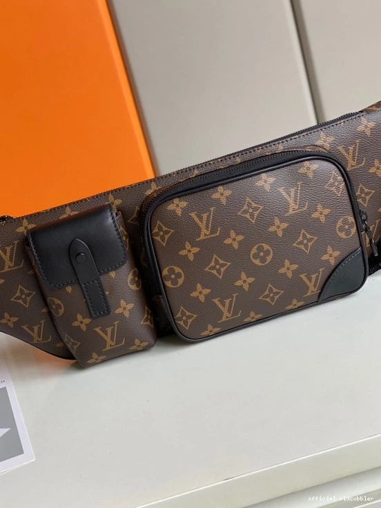 Official oldcobbler VUITTON CHRISTOPHER LOUIS BUMBAG 0718